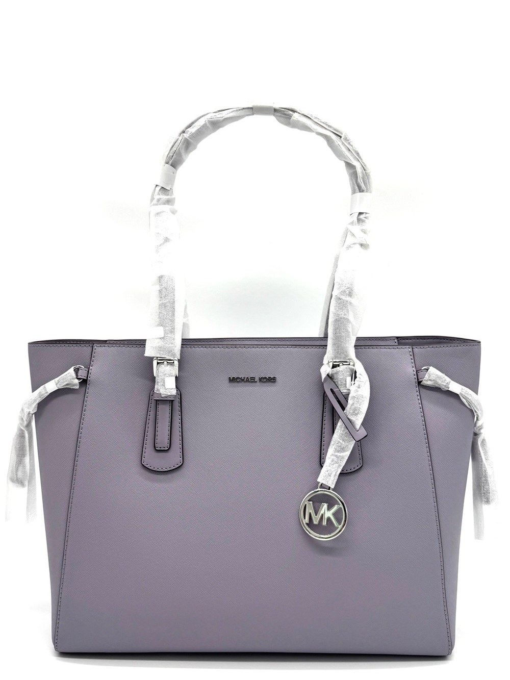 Michael Kors Voyager Large Leather Tote Bag - Lilac